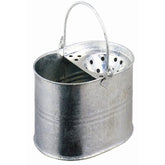 ValueX Galvanised Steel Bucket With Wringer 13 Litre - 0907006 DD